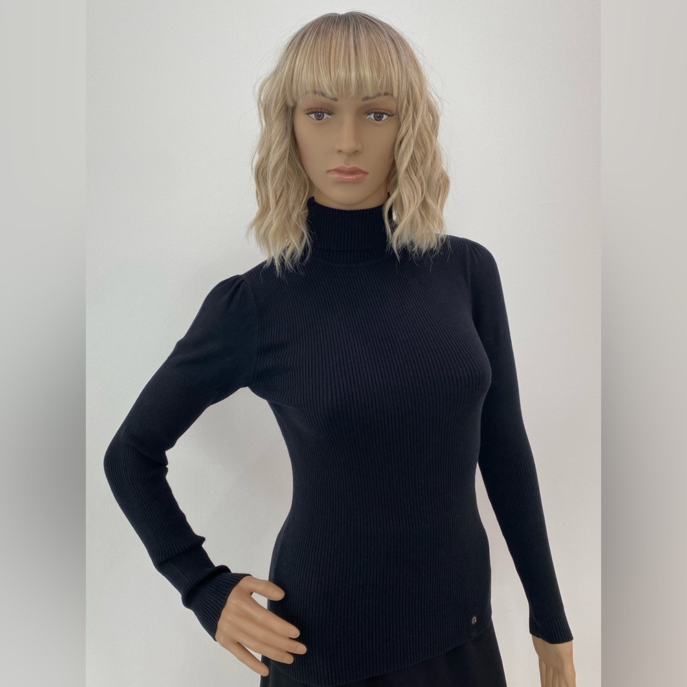 Cute BCBGirls Black Turtleneck Sweater, Size S
